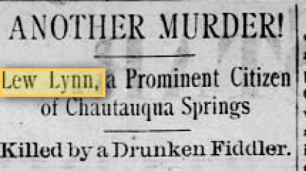Headline: Cedar Vale Star, Kansas, July 31, 1891