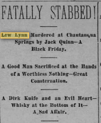 Headline: Sedan Republican, Kansas, Wed. July 29, 1891